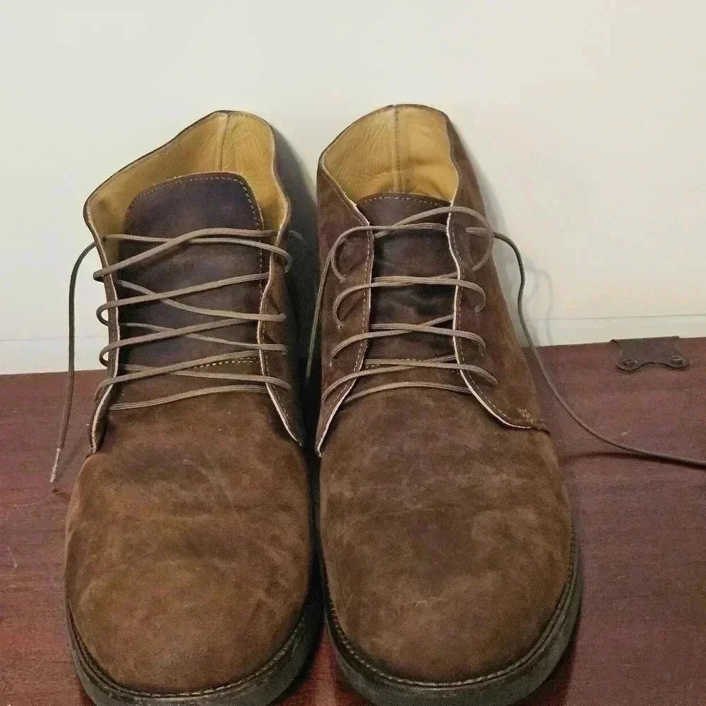 Nisolo Men's Leather Chavito Chukka Boot Size 11 - Picture 3 of 12